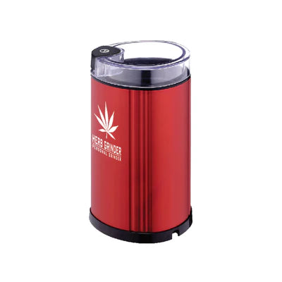 Herb Electric Grinder V2 Red-Grinder-The Wee Smoke Shop