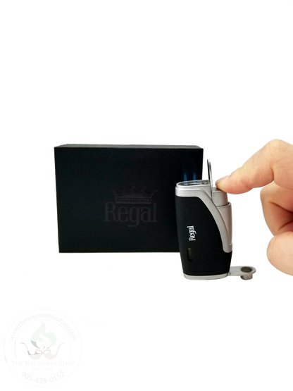 Black Regal Studio Torch Lighter-Torch Lighter-The Wee Smoke Shop