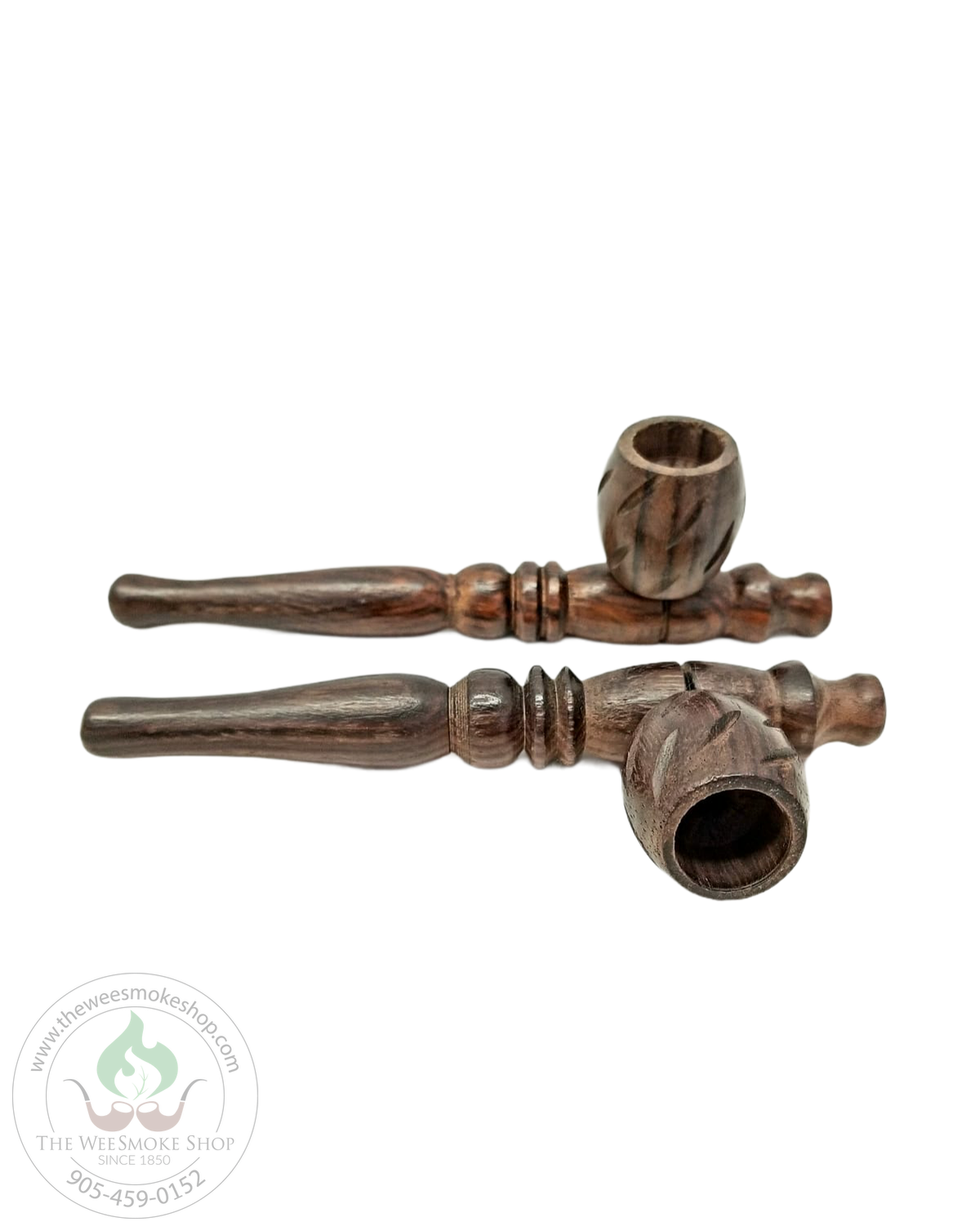 Rosewood Hand Pipe (4"&5")-Pipe-The Wee Smoke Shop