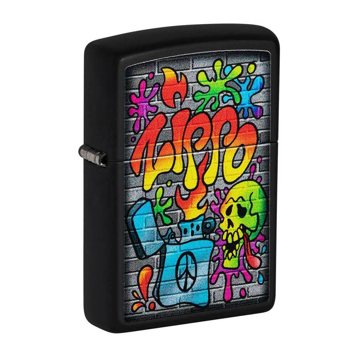 Zippo Street Art - The Wee Smoke Shop