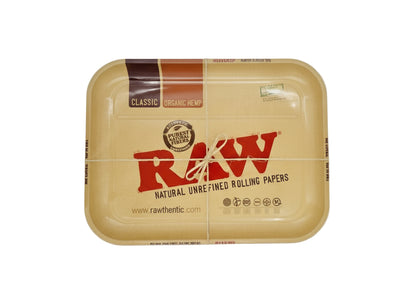 RAW Classic Rolling Tray - Large - rolling tray - The Wee Smoke Shop