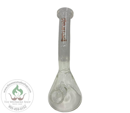 Spark (10") Curved neck Glass Bong pink - glass bong - the wee smoke shop