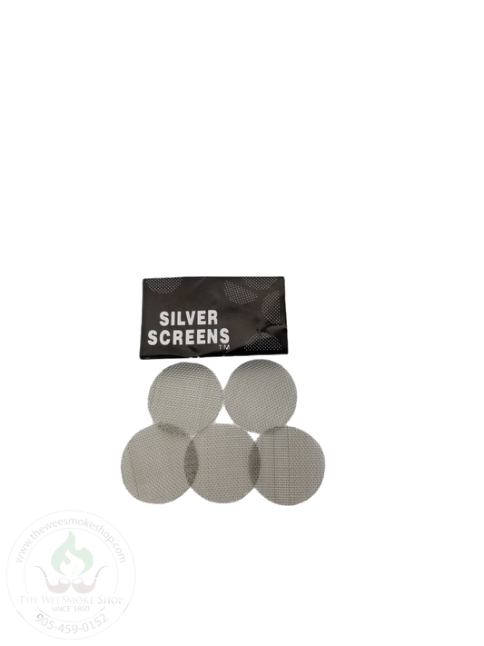Silver Screens (5pc)-Pipe-The Wee Smoke Shop