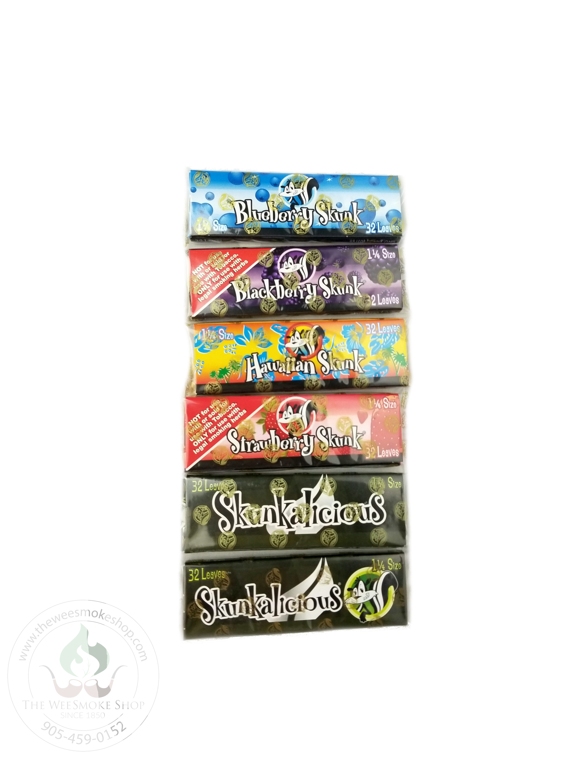 Skunk Brand 1 1/4 Size Flavoured Papers-rolling papers-The Wee Smoke Shop