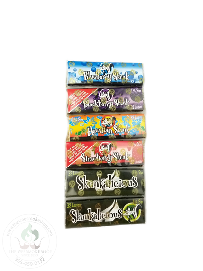 Skunk Brand 1 1/4 Size Flavoured Papers-rolling papers-The Wee Smoke Shop