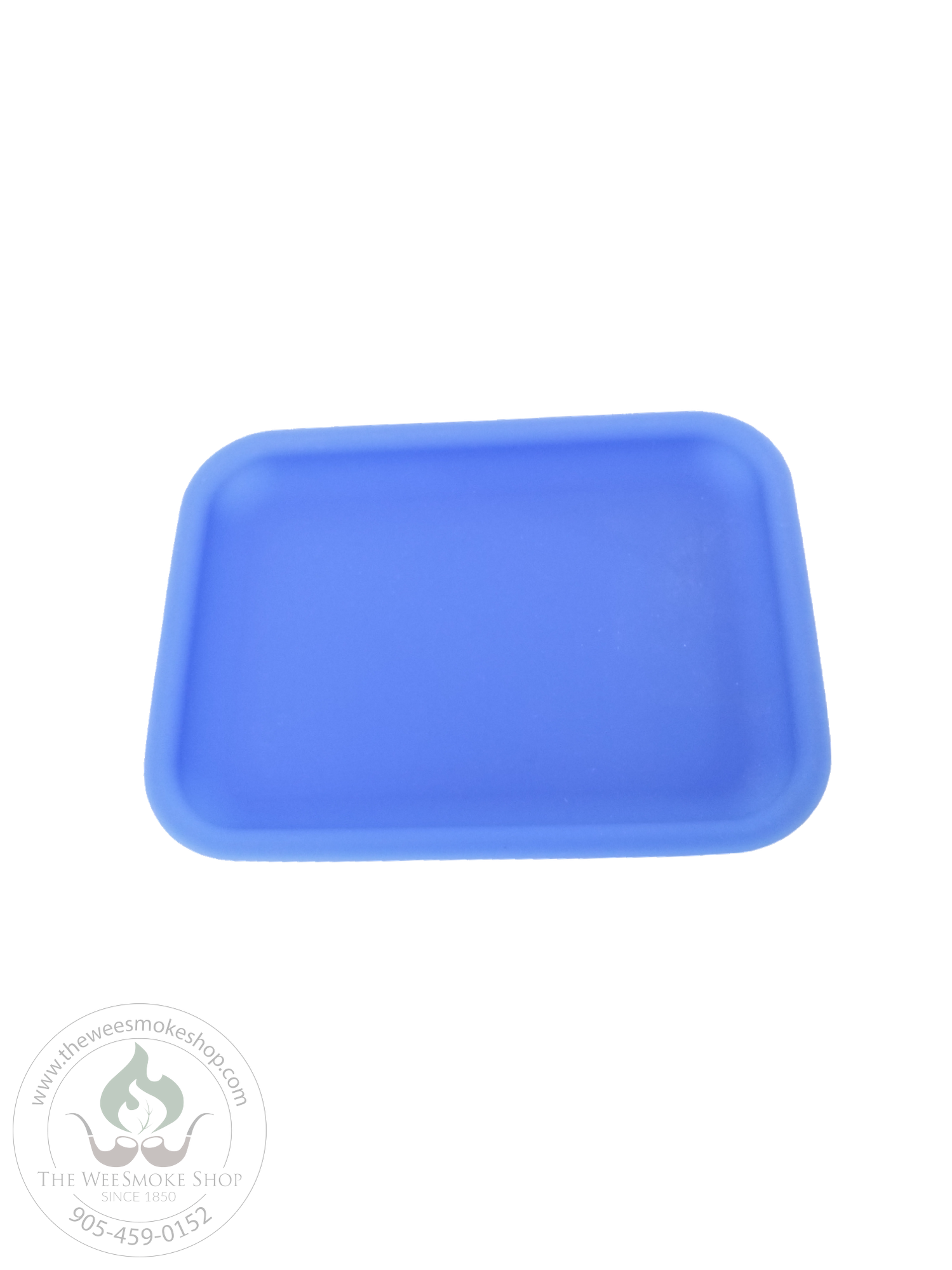 Small Blue Silicone Tray-Dab Rig Accessories-The Wee Smoke Shop