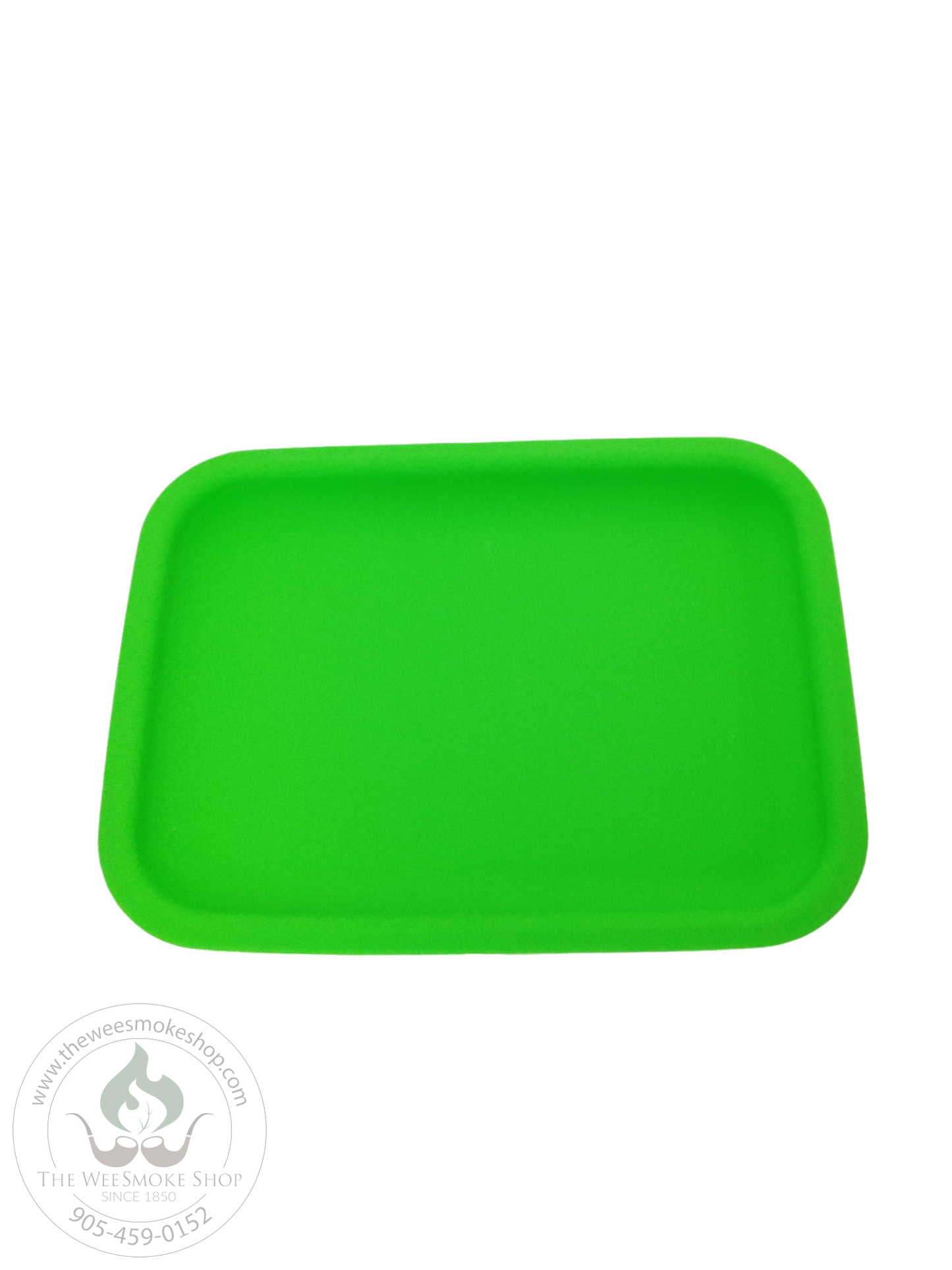 Small Lime Silicone Tray-Dab Rig Accessories-The Wee Smoke Shop