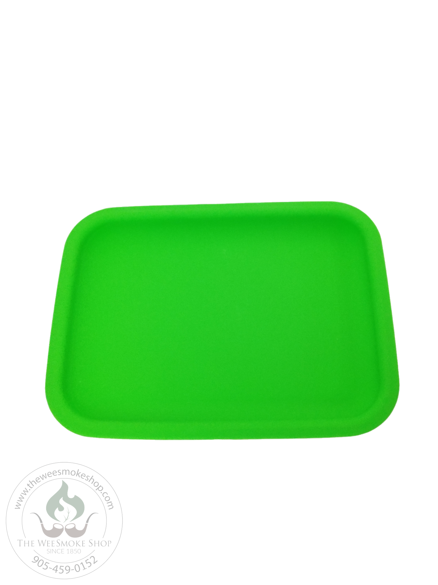Small Lime Silicone Tray-Dab Rig Accessories-The Wee Smoke Shop