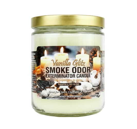 Smoke Odor Exterminator Candle - Vanilla Glitz - The Wee Smoke Shop