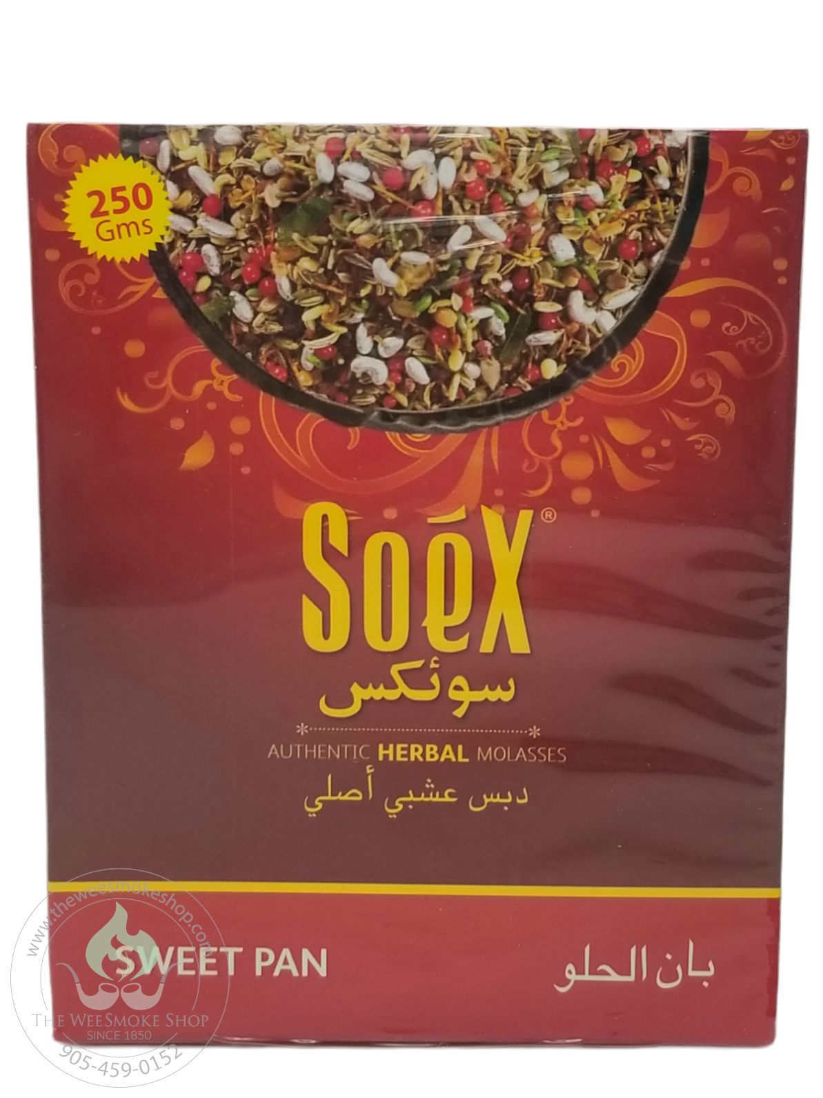 Sweet Pan Soex Herbal Molasses (250g)-Hookah accessories-The Wee Smoke Shop