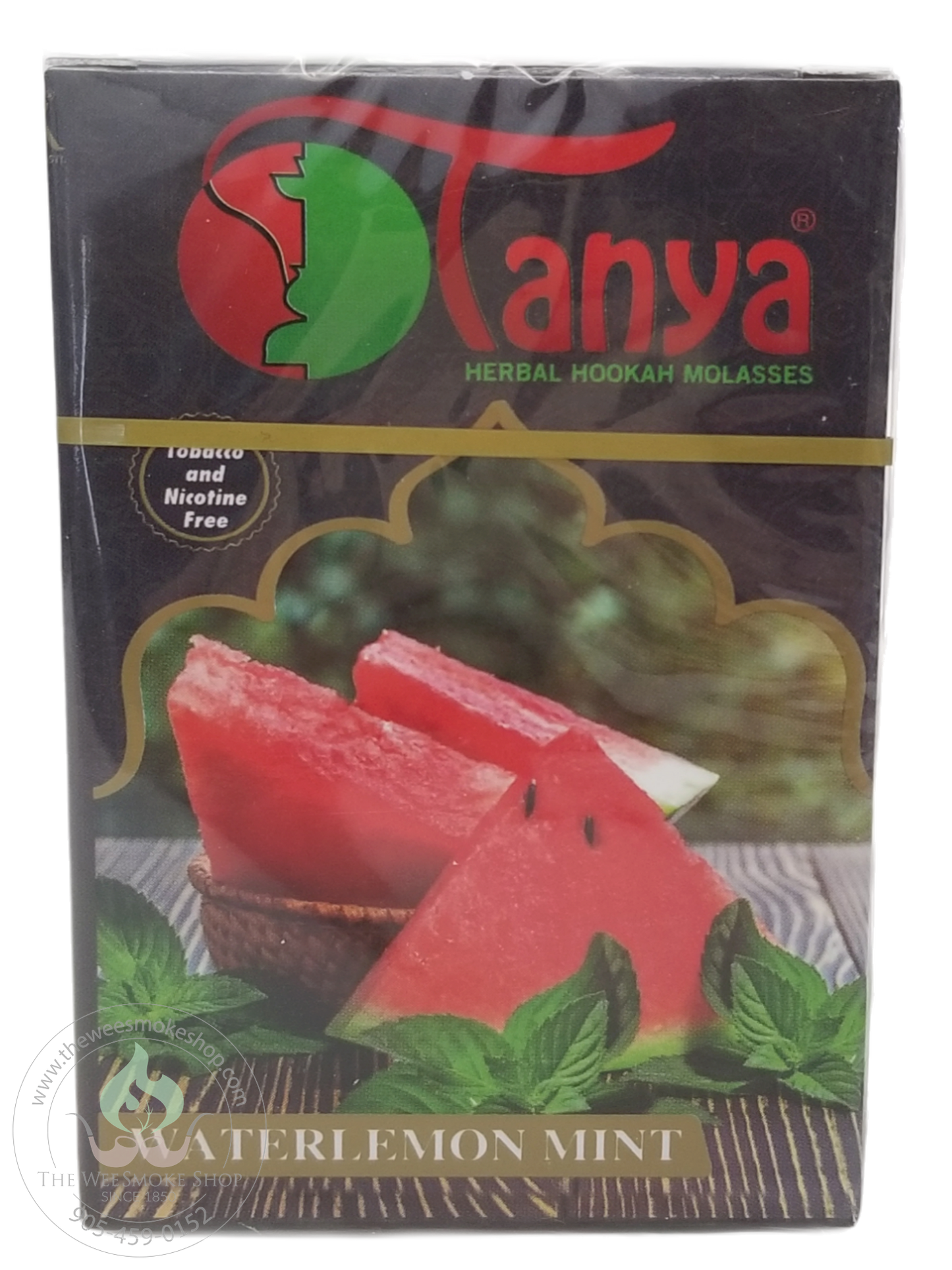 Watermelon Mint Tanya Herbal Molasses (50g)-Hookah accessories-The Wee Smoke Shop