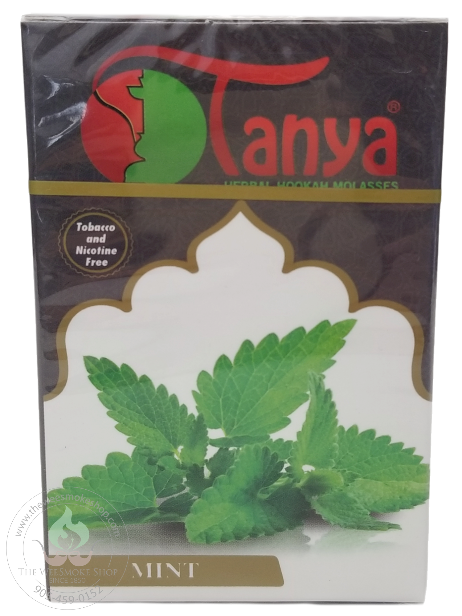 Mint Tanya Herbal Molasses (50g)-Hookah accessories-The Wee Smoke Shop