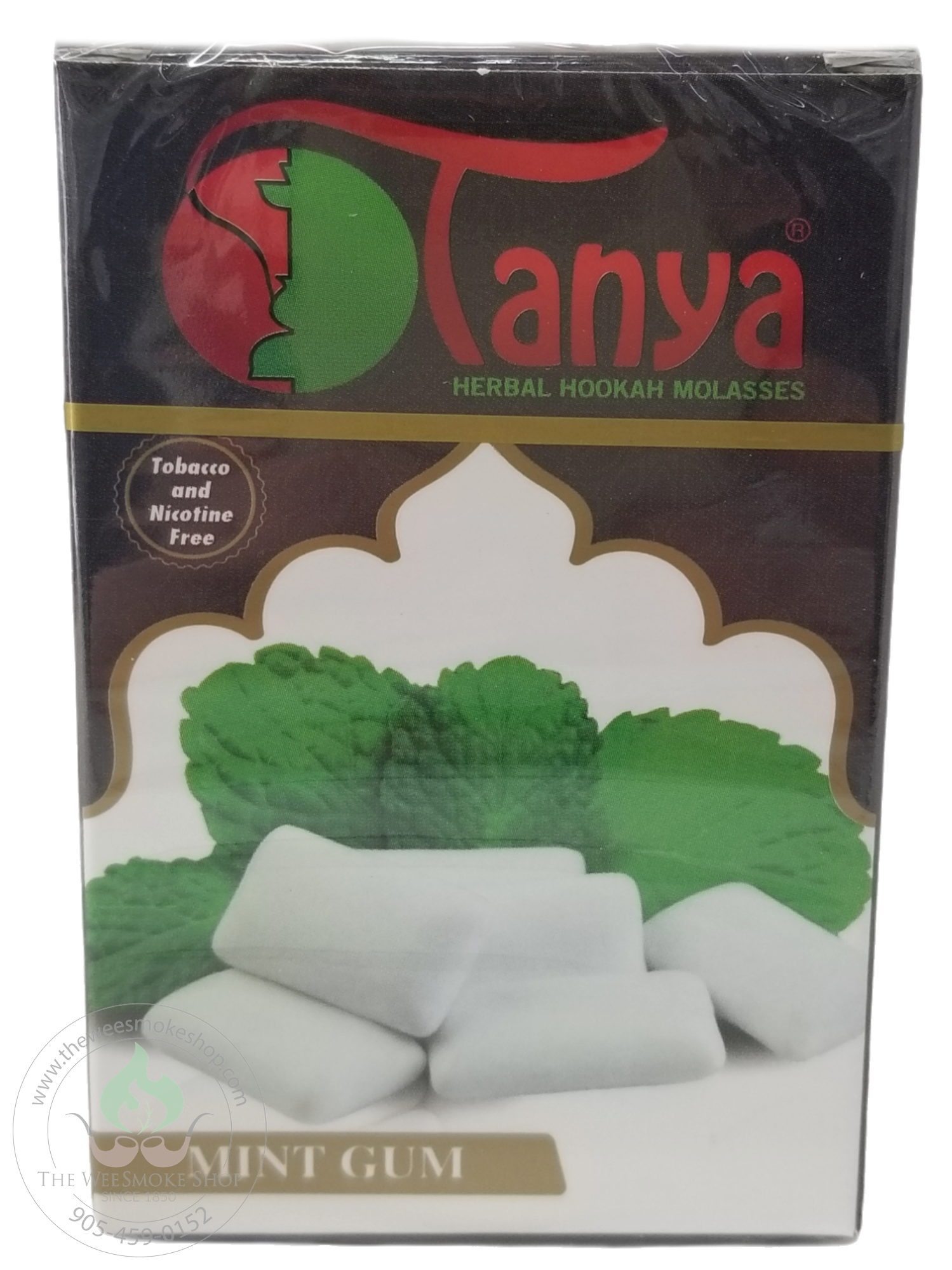 Mint Gum Tanya Herbal Molasses (50g)-Hookah accessories-The Wee Smoke Shop