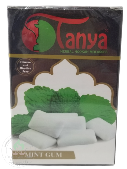 Mint Gum Tanya Herbal Molasses (50g)-Hookah accessories-The Wee Smoke Shop