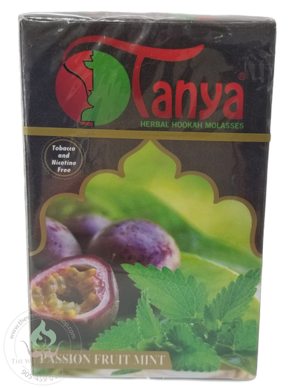 Passion Fruit Mint Tanya Herbal Molasses (50g)-Hookah accessories-The Wee Smoke Shop