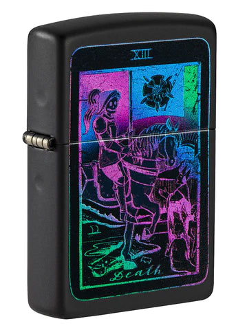 Zippo Black Light Tarot Card