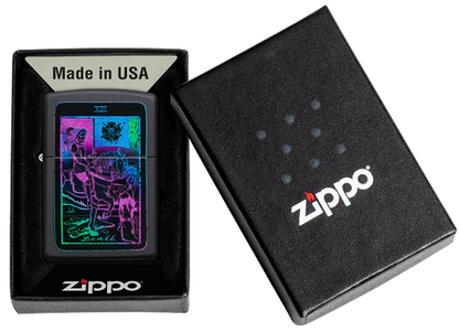 Zippo Black Light Tarot Card