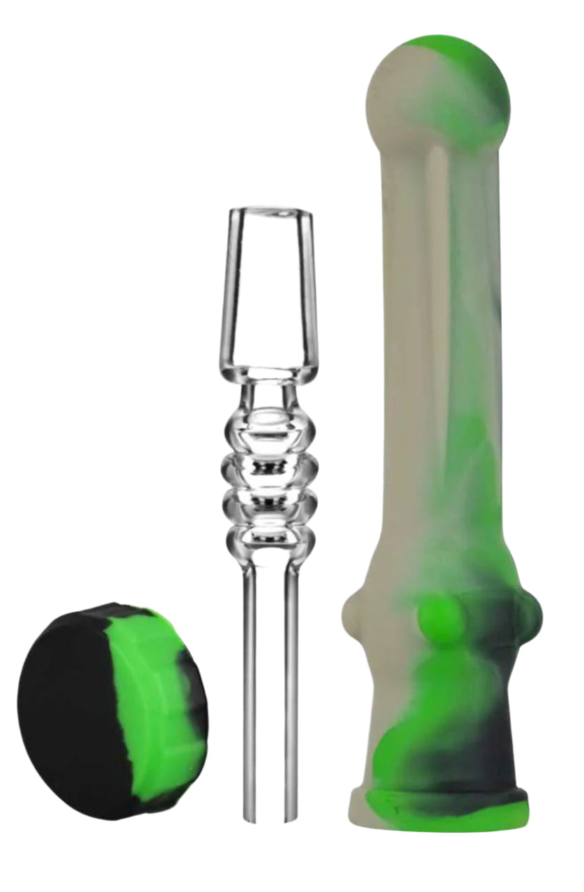 Silicone Vapor Straw w/tip Nectar Collector - The Wee Smoke Shop