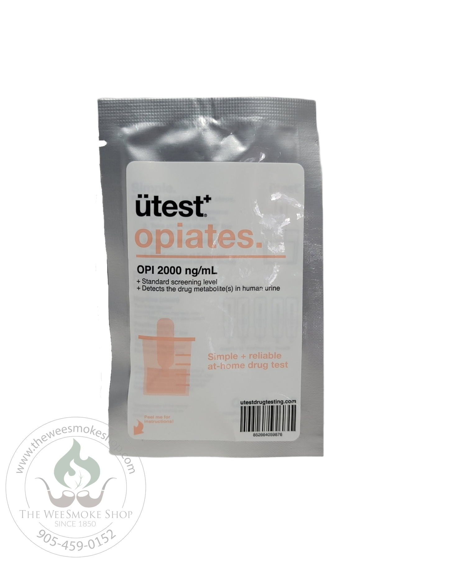 UTest Opiates 2000ng/mL Test-Detox/Testing-The Wee Smoke Shop