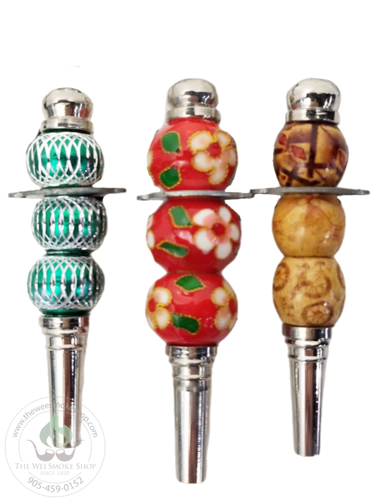 Wearable Hookah Mouth Tip with Patterns-Hookah accessories-The Wee Smoke Shop