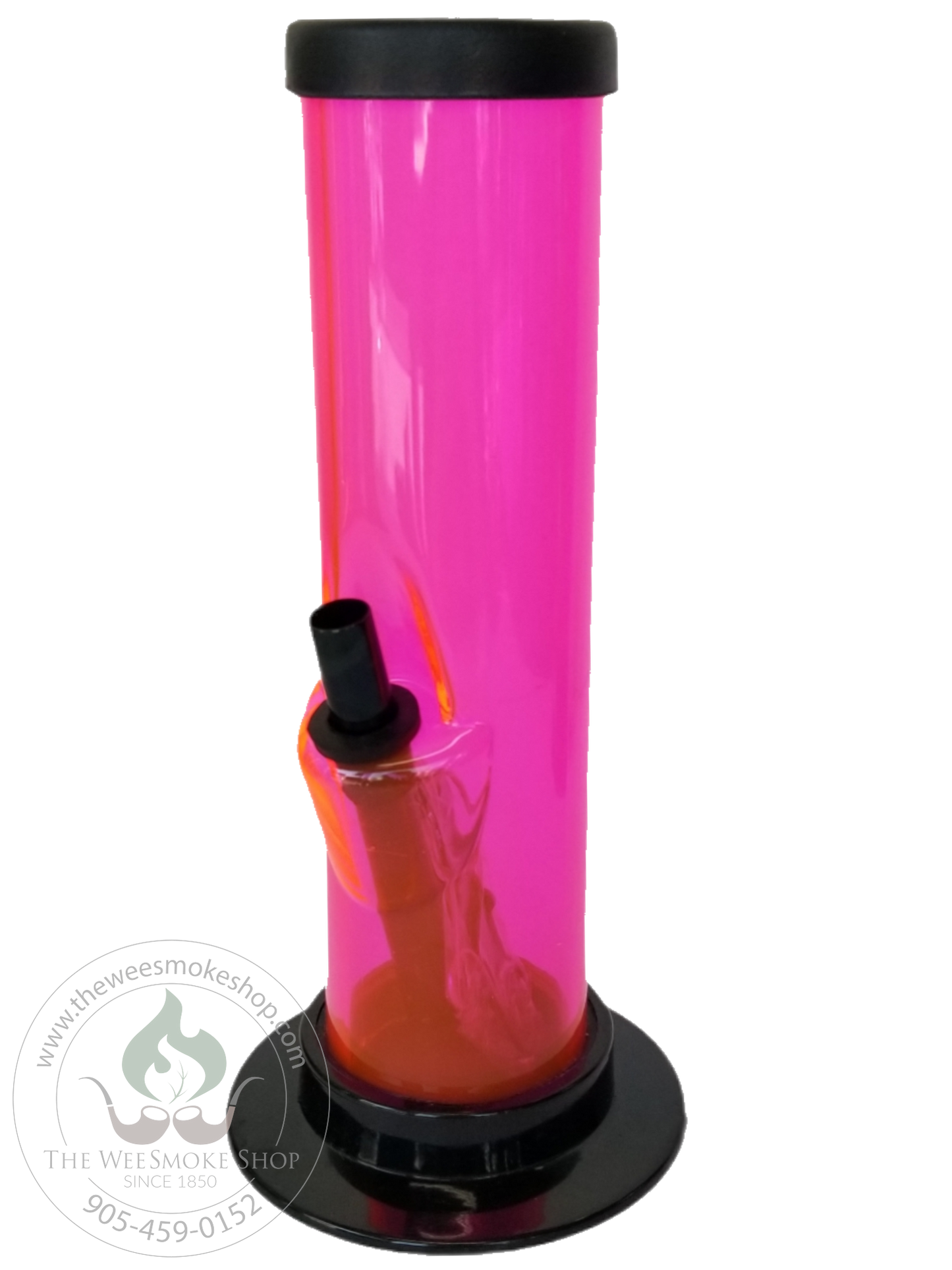 Pink Weez Acrylic Bong (8") -Bongs- The Wee Smoke Shop