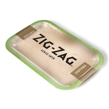 Zig Zag Brown Rolling Tray-rolling tray-The Wee Smoke Shop