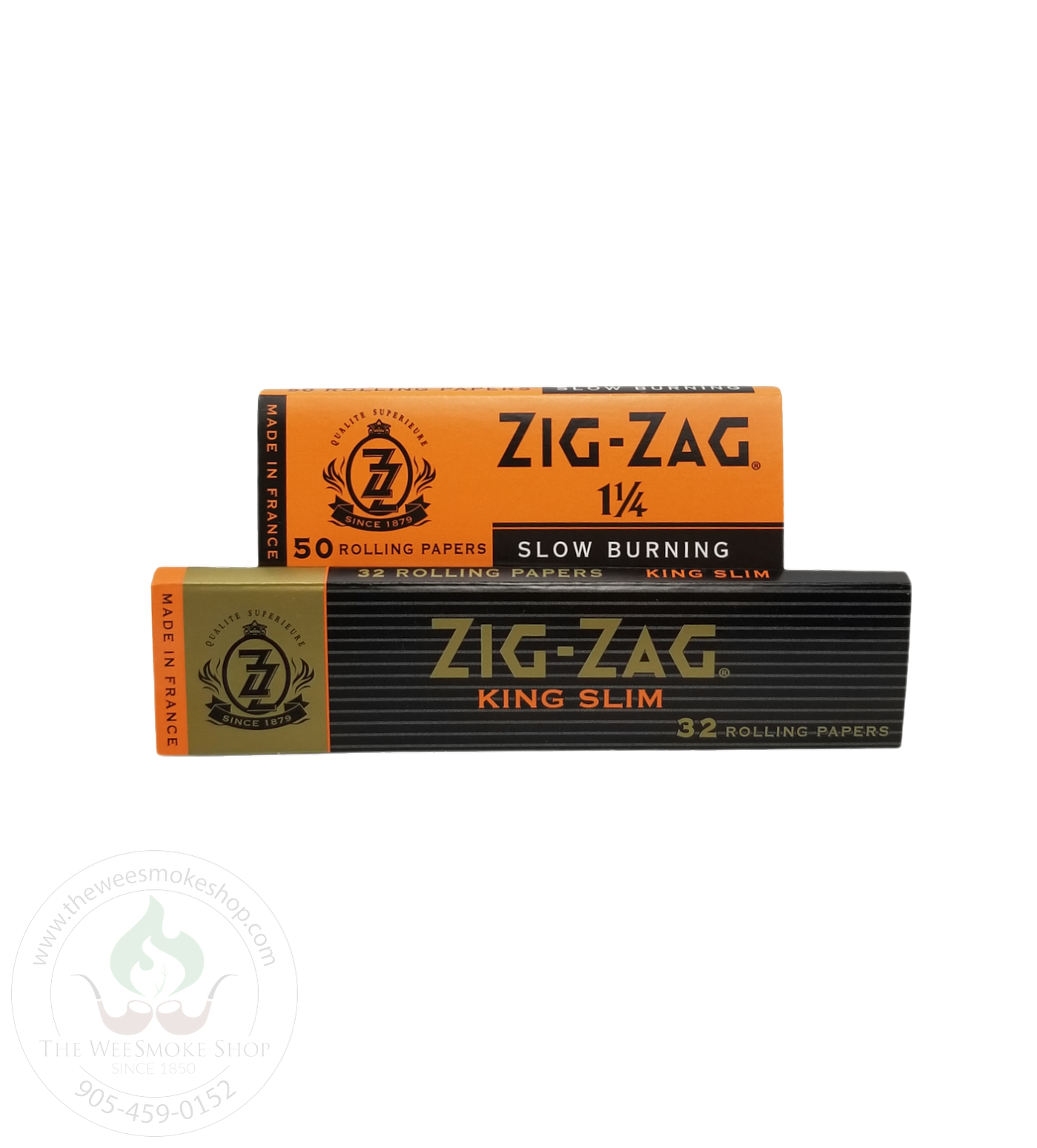Zig Zag Orange Rolling Papers-rolling papers-The Wee Smoke Shop