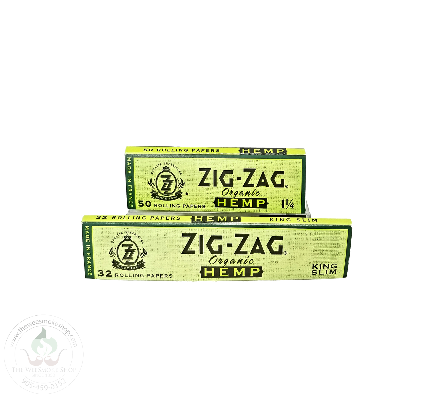 Zig Zag Organic Hemp Rolling Papers-rolling papers-The Wee Smoke Shop