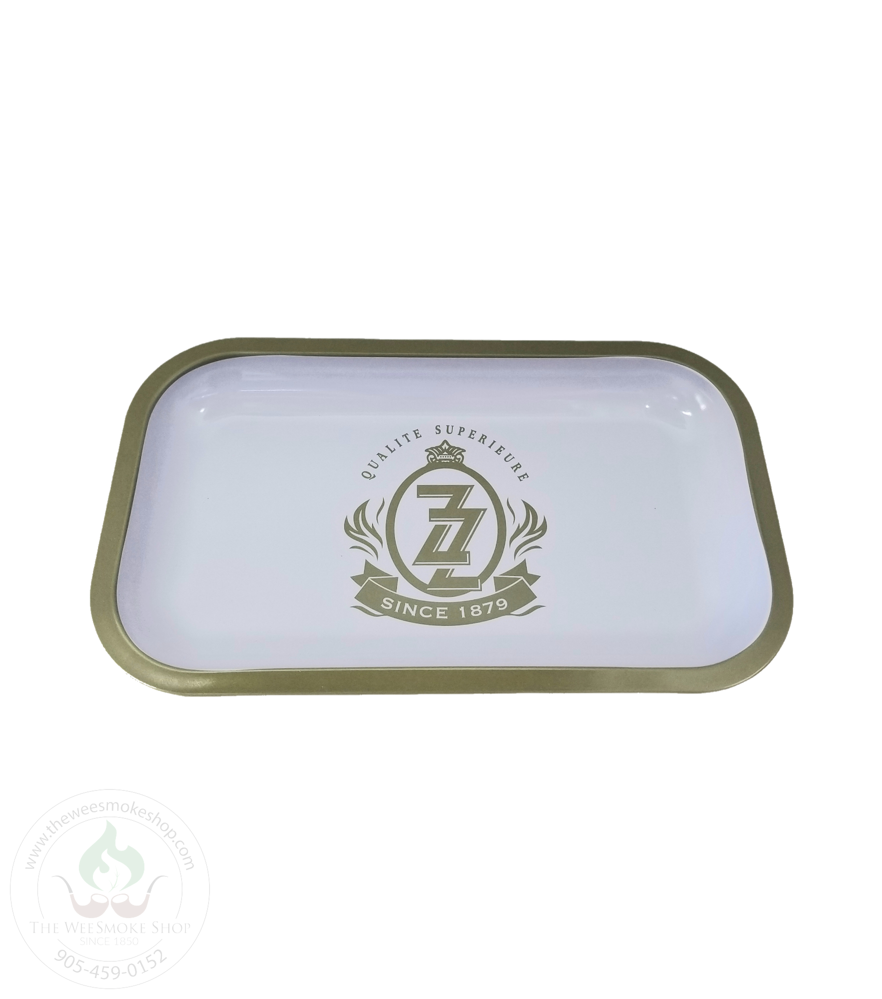 Zig Zag White Rolling Tray-rolling tray-The Wee Smoke Shop