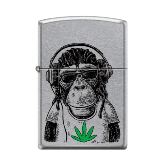 Zippo Monkey's Leaf Tee - The Wee Smoke Shop