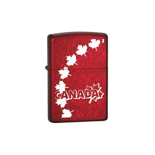 Zippo Canada Maple Leaves-The Wee Smoke Shop