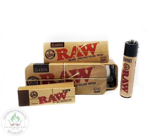 1 1/4 RAW Roll Caddy Bundle-Exclusive Bundle-The Wee Smoke Shop