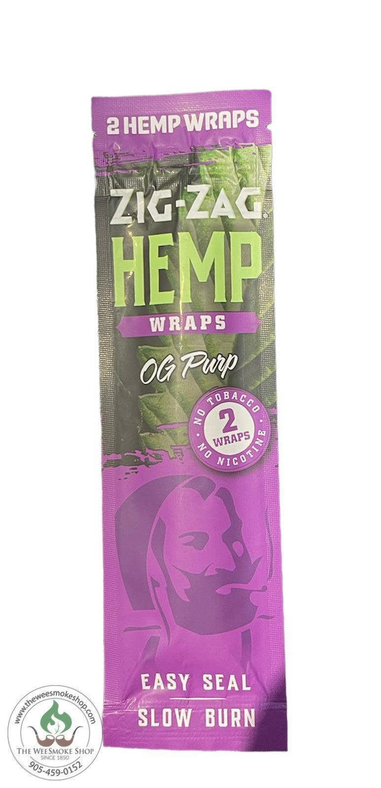 Zig Zag Hemp Wrap-OG Purp-Hemp Wrap-The Wee Smoke Shop