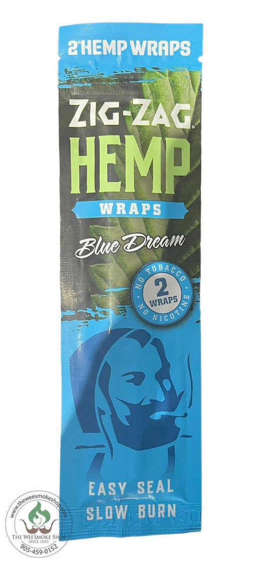 Zig Zag Hemp Wrap-Blue Dream-Hemp Wraps-The Wee Smoke Shop