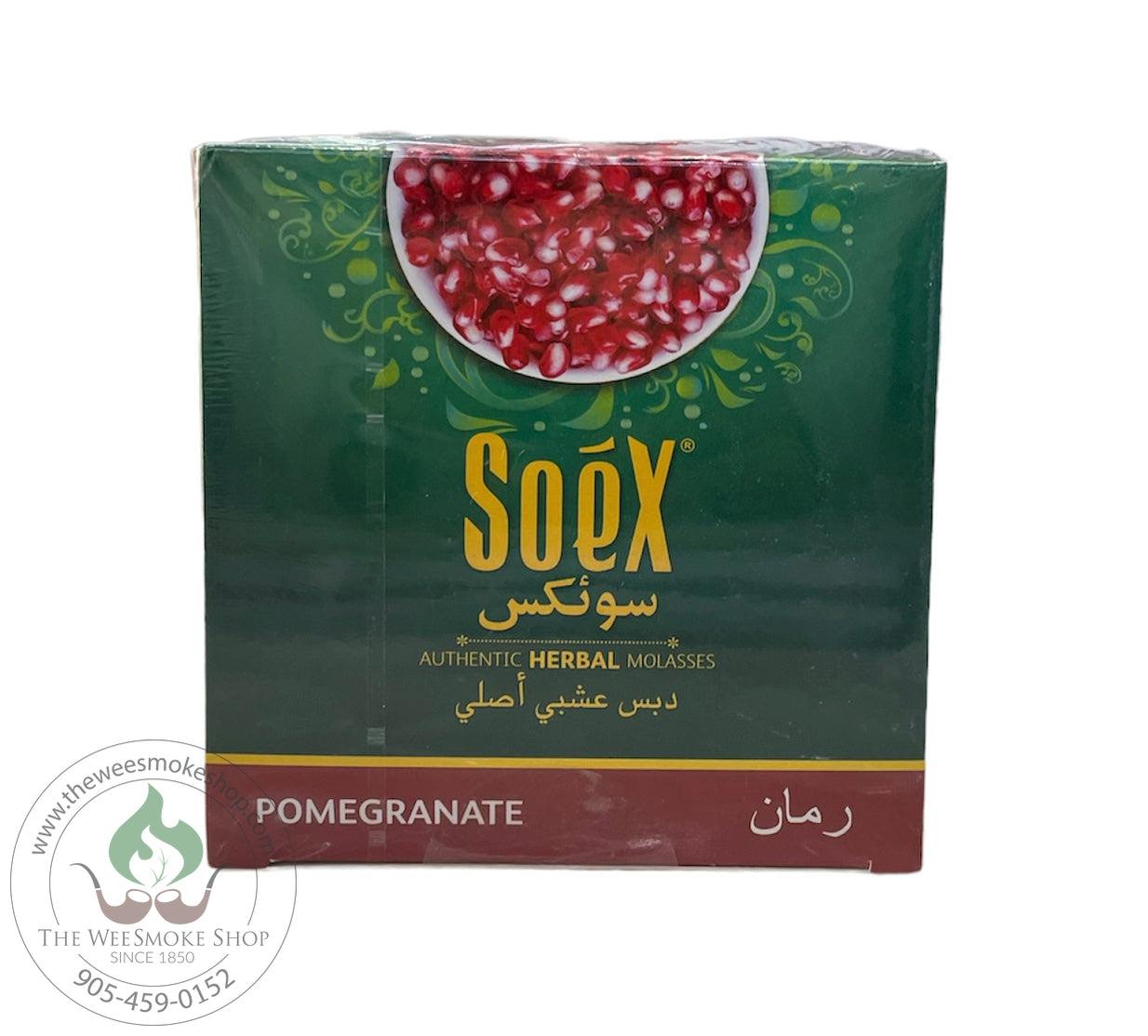 Pomegranate Soex Herbal Molasses (250g)-Hookah accessories-The Wee Smoke Shop