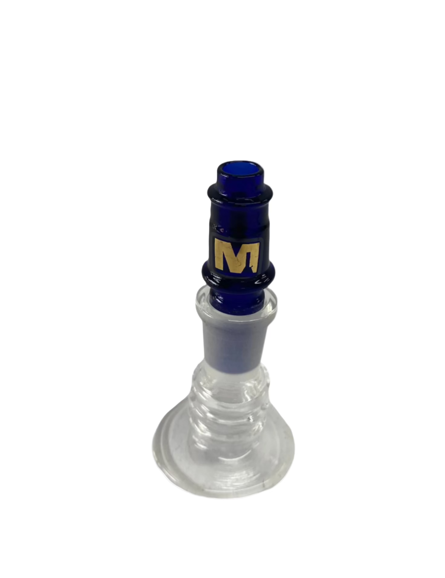 Blue Marley Glass Popper (14mm) -Popper - Blue - The Wee Smoke Shop