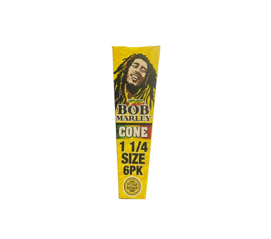 Bob Marley 1 1/4 (6) Cones - Rolling Cones - The Wee Smoke Shop
