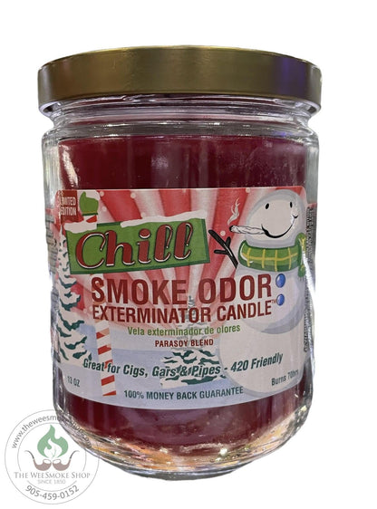 Chill Smoke Odor Exterminator Candle - Wee Smoke Shop