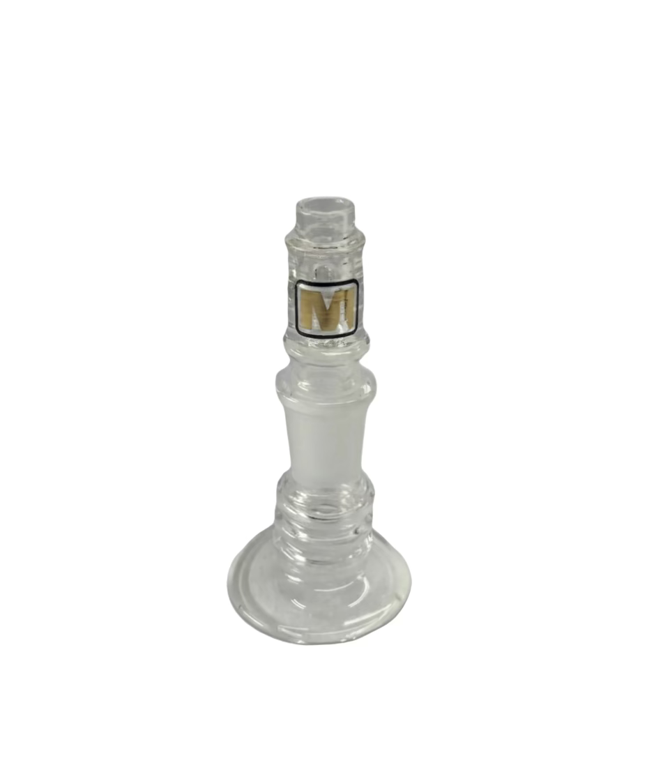 Clear Marley Glass Popper (14mm) -Popper - Clear - The Wee Smoke Shop