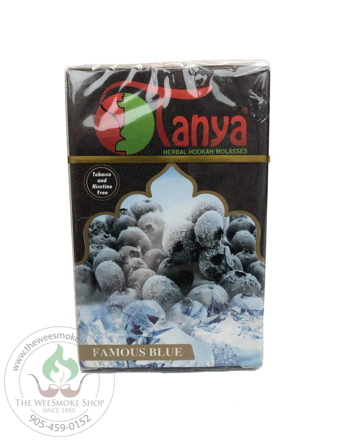 Famous Blue Tanya Herbal Molasses (50g)-Hookah accessories-The Wee Smoke Shop