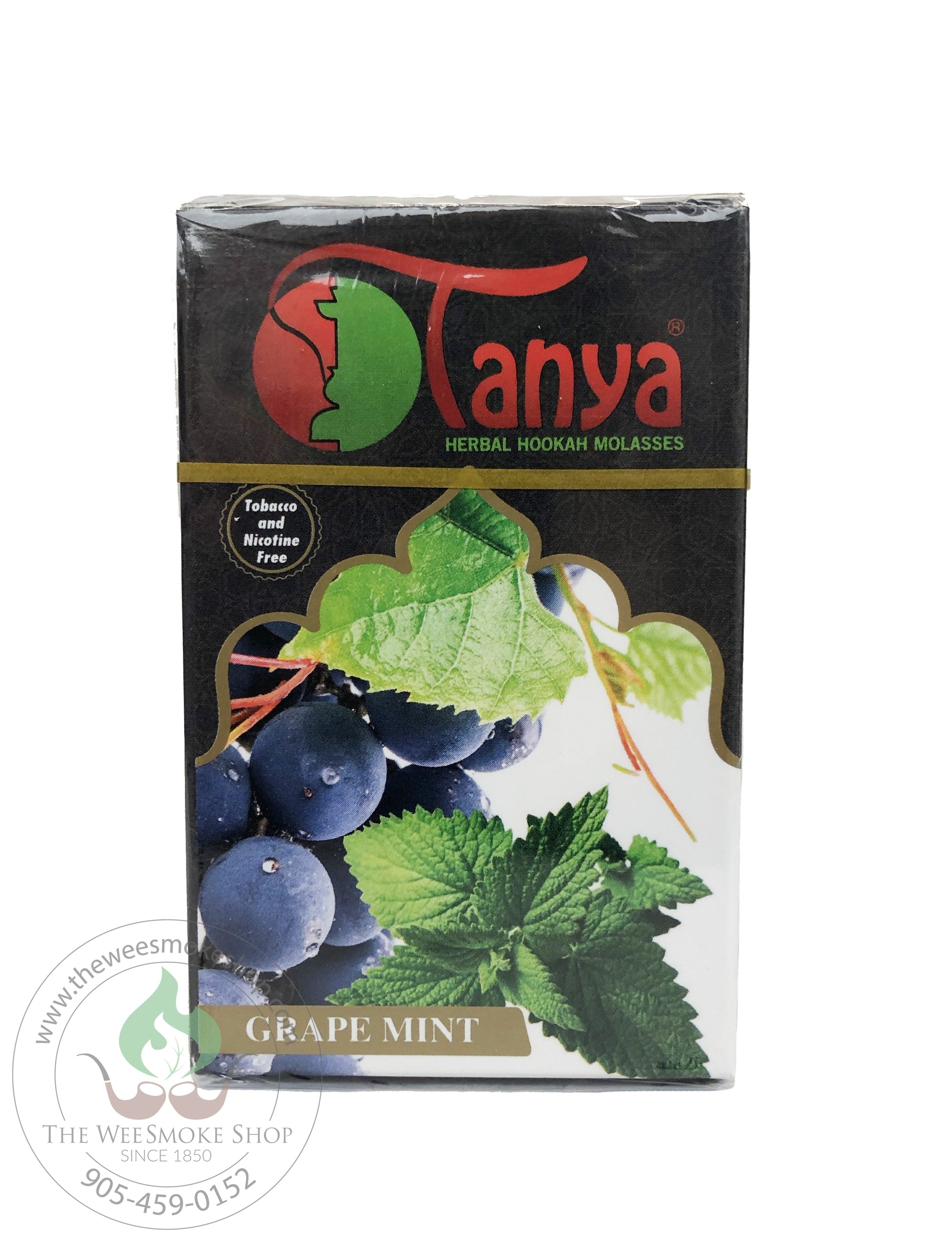 Grape Mint Tanya Herbal Molasses (50g)-Hookah accessories-The Wee Smoke Shop