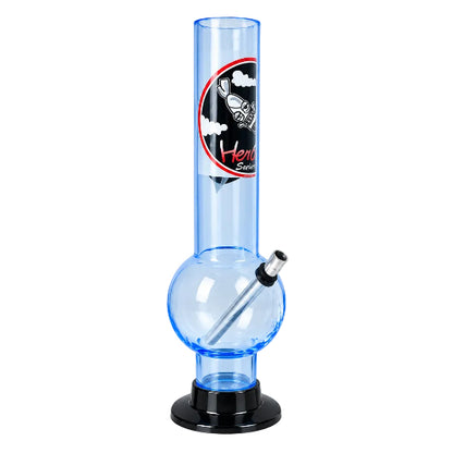 Herbies_12_Acrylic_Bong-Light_Blue-Bong on clear background