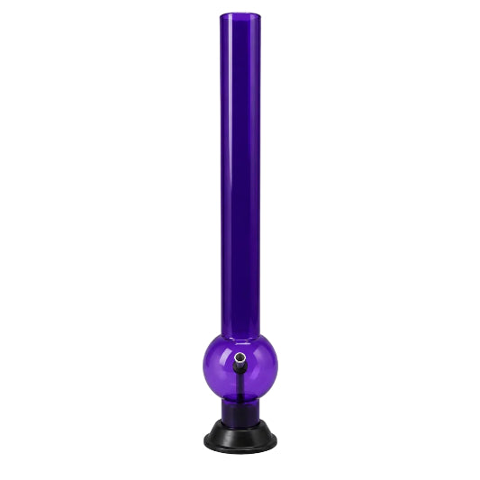 Herbies_24_Acrylic purple Bong on clear background