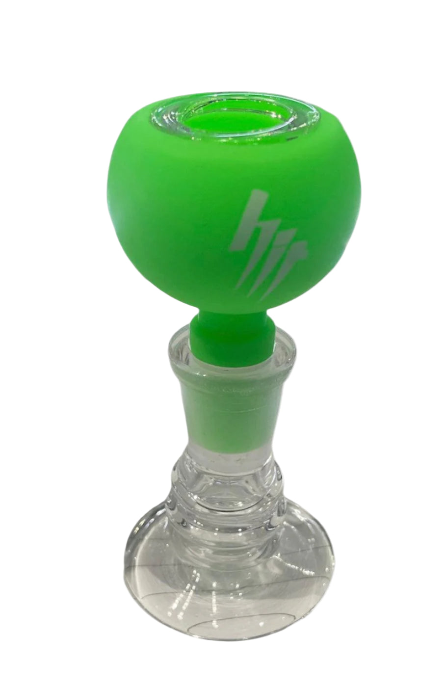 Hit  (14mm) Silicone Bowl - Green -The Wee Smoke Shop