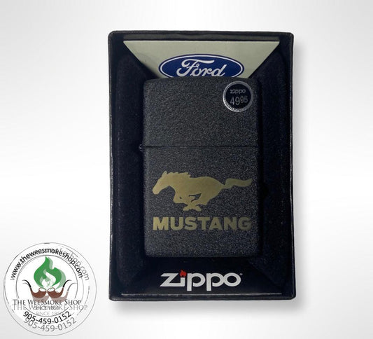 Zippo Ford Mustang-Zippo Lighter-The Wee Smoke Shop