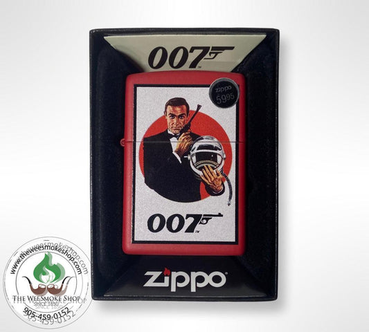 Zippo James Bond with 007 Logo-Zippo Lighter-The Wee Smoke Shop