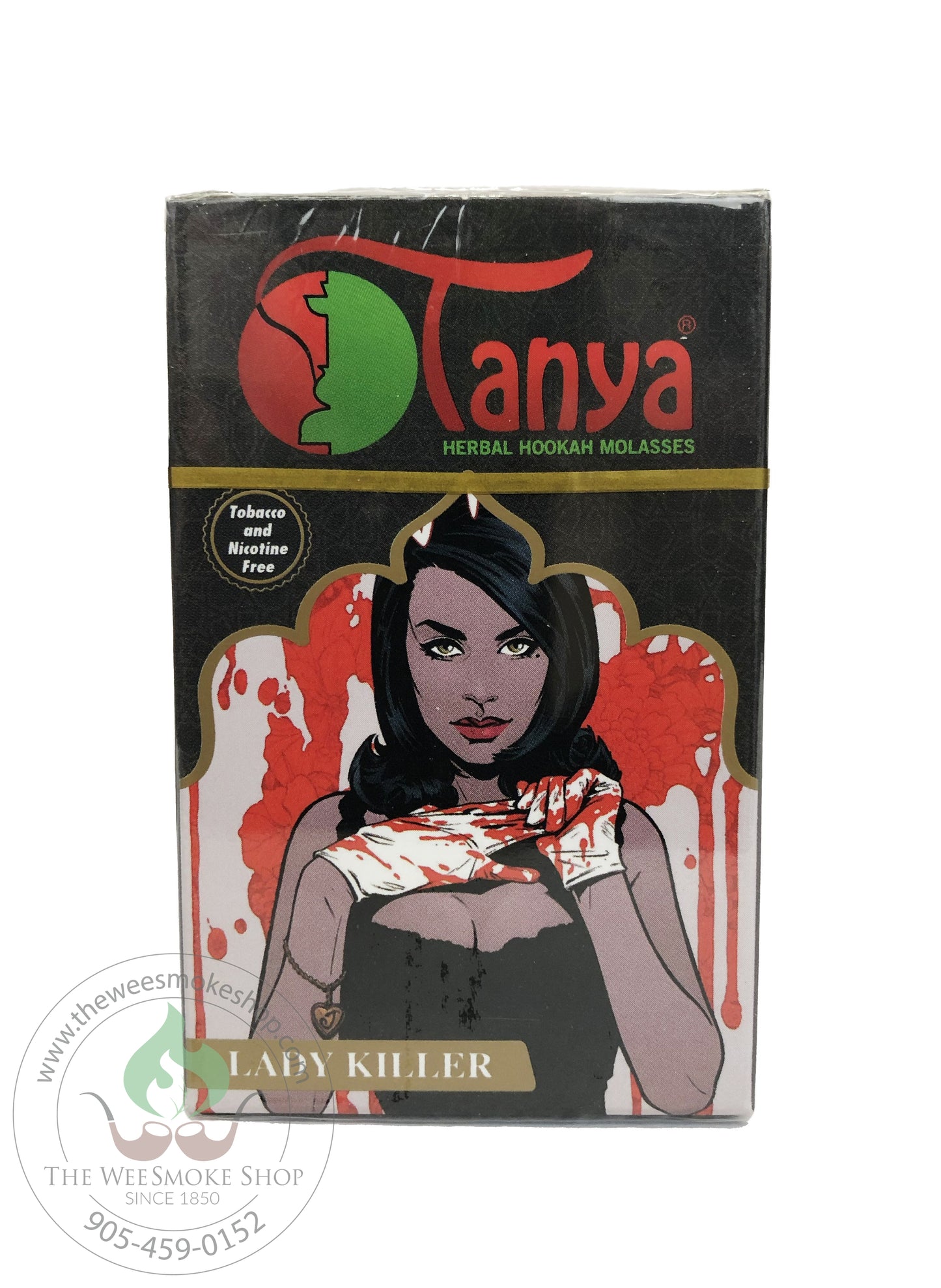Lady Killer Tanya Herbal Molasses (50g)-Hookah accessories-The Wee Smoke Shop