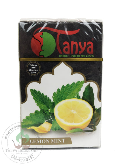 Lemon Mint Tanya Herbal Molasses (50g)-Hookah accessories-The Wee Smoke Shop