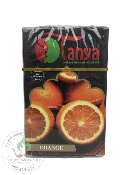 Orange Tanya Herbal Molasses (50g)-Hookah accessories-The Wee Smoke Shop