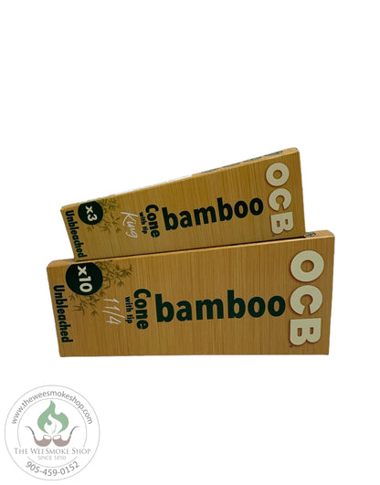 OCB Bamboo Cones - cones - the wee smoke shoo